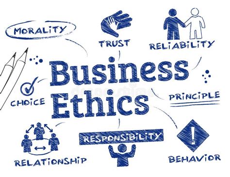Business Ethics Stock Illustration Illustration Of Corporate 46346196