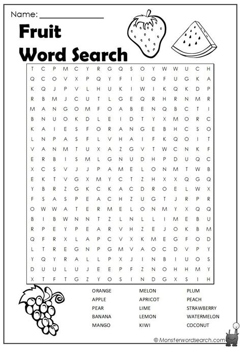 Large Print Free Printable Word Search Puzzles Printable Printable