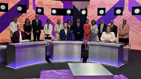 As Ocurri El Primer Debate Presidencial Entre Sheinbaum G Lvez