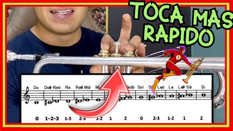 Notas Y Posiciones 🎶 De La Trompeta 🎺 Ejercicios Básicos Y Fáciles 4