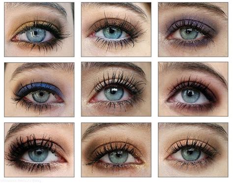 Health And Beauty Colours That Emphasize Your Eyes Eyeshadow For Blue Eyes Hair Colors For