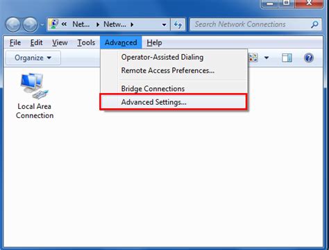 How To Change The Network Connection Priority In Windows 7 Microsoft