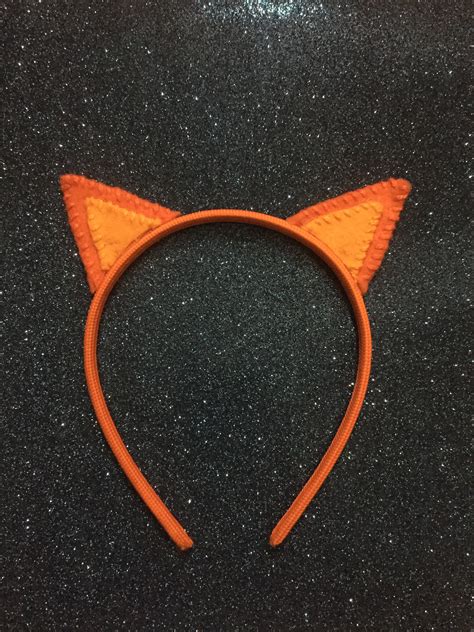 These Orange Cat Ears Were The First Headband I Made Cat Ears