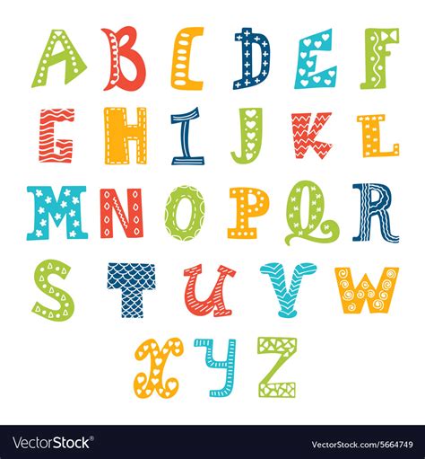 Cute Alphabet Letters Designs