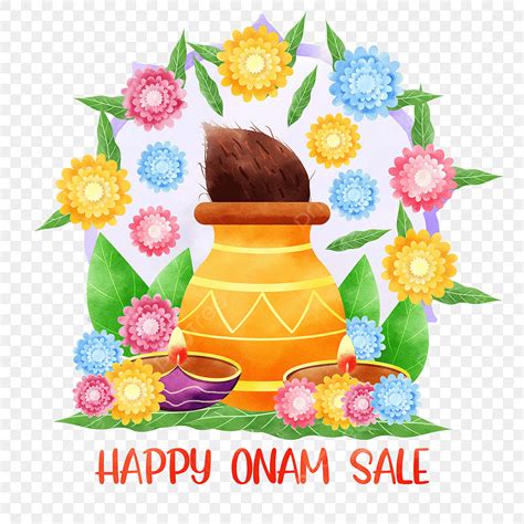 Onam Festival Png Image Happy Onam Sale Indian Traditional Festival