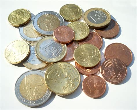 Images Gratuites  argent, en espèces, devise, euro, pièce de monnaie