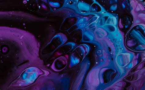 Download Wallpaper 3840x2400 Paint Spots Liquid Fluid