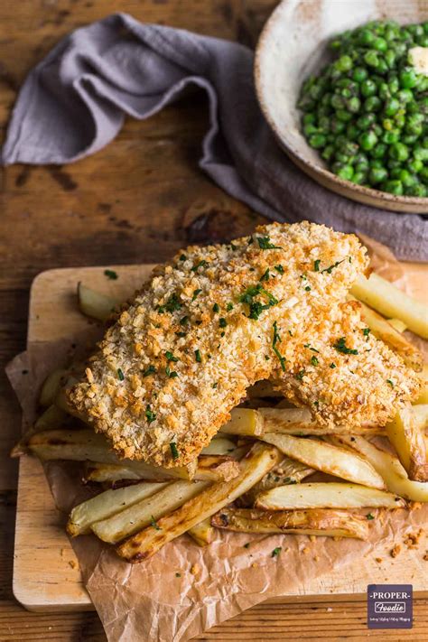 Maybe you would like to learn more about one of these? Healthy Fish and Chips Recipe - ProperFoodie