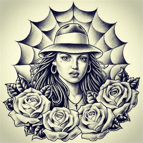 Chicano Style Tattoo Lowrider Art Chicano Style Tattoo Chicano Art Images And Photos Finder