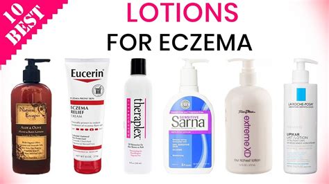 10 Best Lotions For Eczema Top Lotion Moisturizer For Dry Itchy Skin