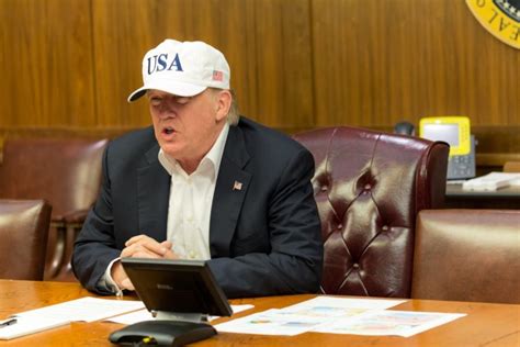 Photos From President Donald J Trumps Video Teleconference With