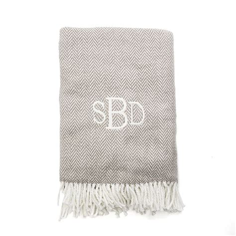 15 30 Off Everything Including This Monogrammed Blanket For Black