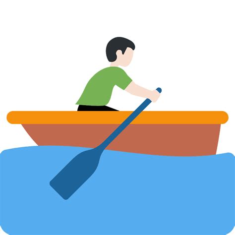 Man Rowing Boat Emoji Clipart Free Download Transparent Png Creazilla