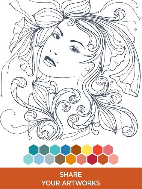 Coloring Book For Adults Color Me Coloring Pages Android Apps On