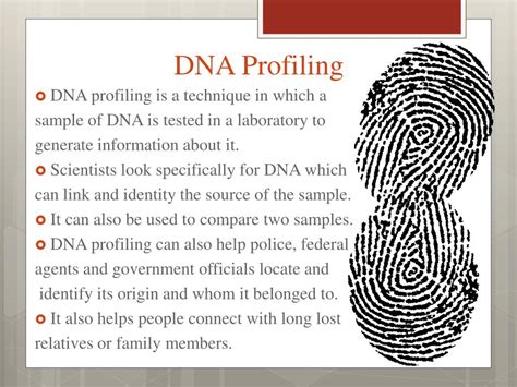 Ppt Dna Profiling Powerpoint Presentation Free Download Id2497204