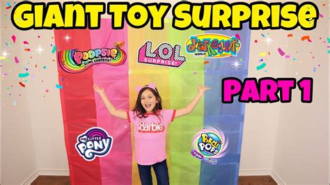 giant toy smash surprise blind box part 1 in 2020 moose toys party