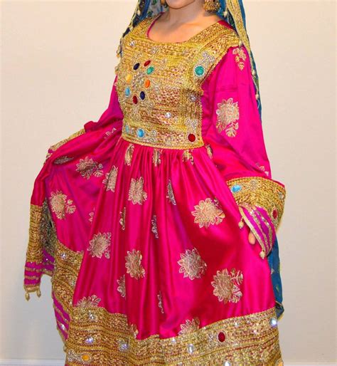 Pink Afghan Bridal Dress Afghan Dresses Afghan Clothes Afghani Clothes