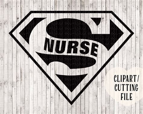 super nurse svg nurse svg svg files nurse clipart svg