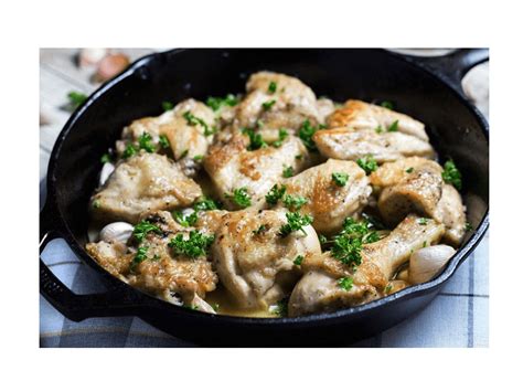 Cuisses de poulet à lail avec Thermomix