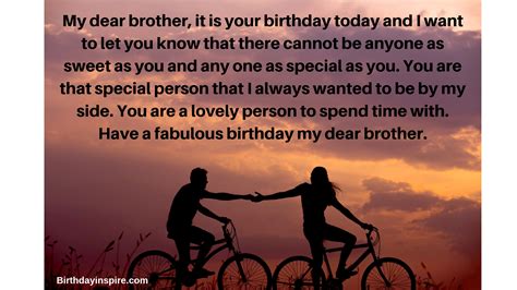 43 Birthday Wishes For Brother Best Messages And Quotes Birthday Inspire