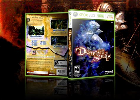 Demons Souls Xbox 360 Box Art Cover By Daniil Brutskiy