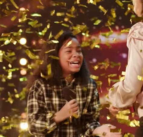 Yr Old Wins Simon S Golden Buzzer With Incredible Tina Turner Cover