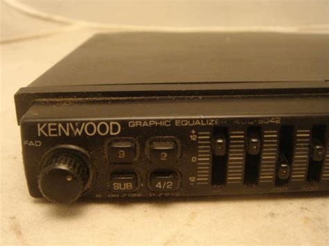 Find Kenwood 9 Band Eq Equalizer Kgc 6042 Car Stereo In San Juan