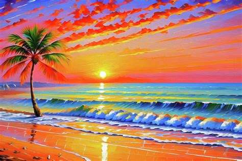 Tropical Dream Digital Art By Jill Nightingale Fine Art America