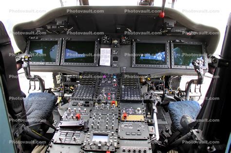 Glass Cockpit Sikorsky Mh 60r Seahawk United States Navy Usn Images Photography Stock
