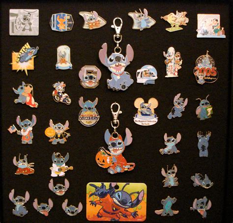 Stitch Pins My Collection Of Stitch Pins From Our Disney W Flickr
