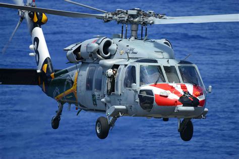 Laminated Poster An Mh 60s Sea Hawk Helicopter From The Eightballers Of
