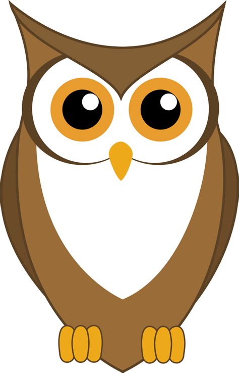 Onlinelabels Clip Art Owl Vector
