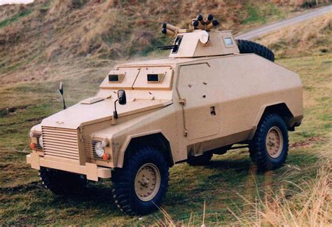 Irish Lend Rover In Armored Suit Model Construction