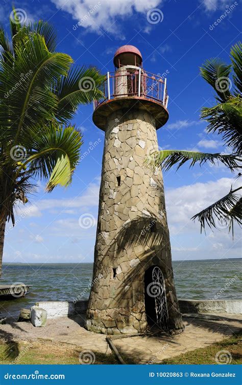 Tropical Lighthouse Stock Photos Image 10020863