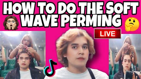 🔴 How To Do The Soft Wave Perming Youtube