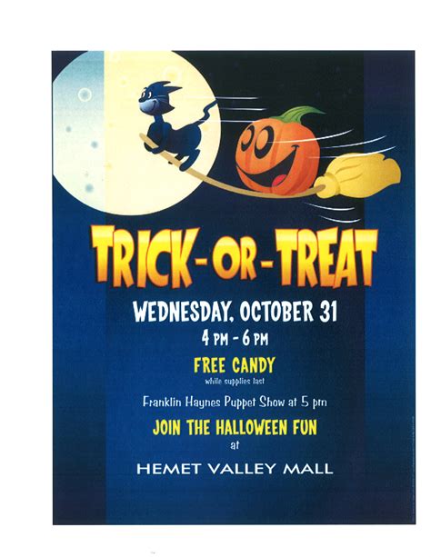 Hemet Valley Mall Halloween Trick Or Treating At The Mall