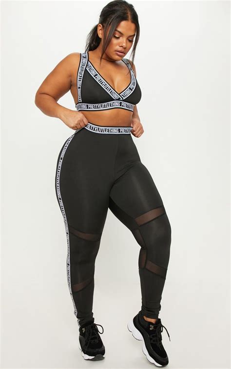 At lane bryant, we ingeniously create versatile styles and fits that give you the confidence to live a life filled with possibilities in work. Plus Size Activewear Workout Clothes Prettylittlething Usa ...