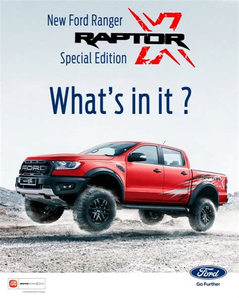 Introducing The All New Ford Ranger Raptor X Introducing The Brand