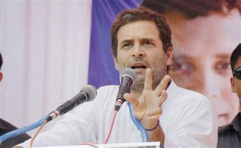 rahul gandhi condemns rss leader s killing says violence is unacceptable