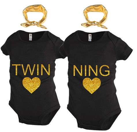Twin Onesie Twinning Shirts Twin Bodysuit Best Friend Etsy