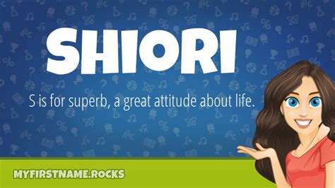 Shiori First Name Personality And Popularity