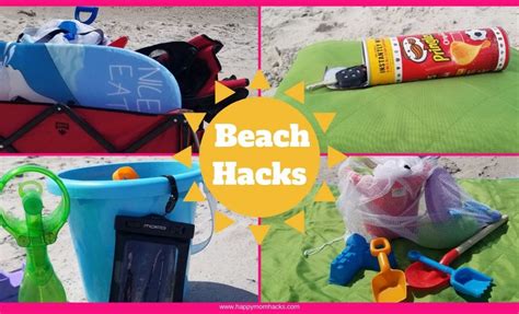 Beach Hacks Top 2 Happy Mom Hacks