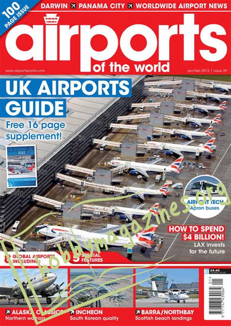 Airports Of The World Januaryfebruary 2012 Hobby Magazines