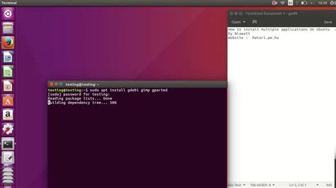 How To Install Multiple Applications On Ubuntu Youtube