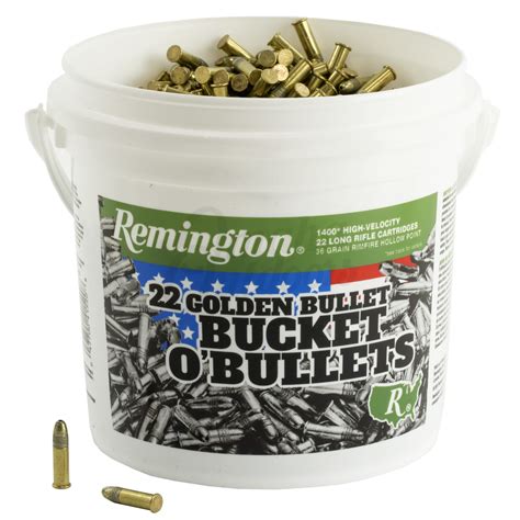 Remington Bucket O Bullets 22lr Ammo 36 Grain Hollow Point 5600 Rounds