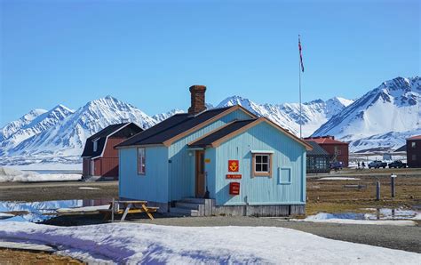 Ny Ålesund International Research Station On Svalbard Life In Norway