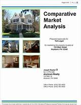 Pictures of Real Estate Comparative Market Analysis Excel Template