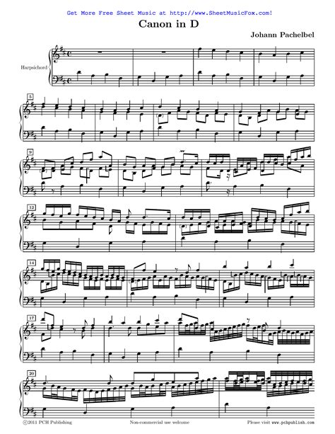 Pachelbel was a german baroque composer and organist and is best remembered for his canon in d, which is often heard at. Free sheet music for Canon and Gigue in D major (Pachelbel, Johann) by Johann Pachelbel