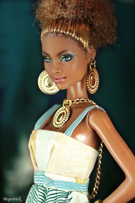 A Z Challenge Q Queen Of Africa Beautiful Barbie Dolls Black Doll