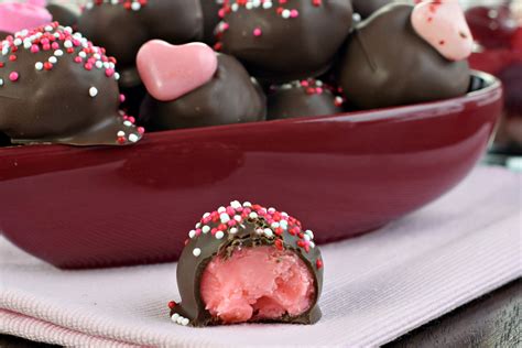 Chocolate Covered Cherry Truffles To Win Valentines Day Forever Huffpost Life